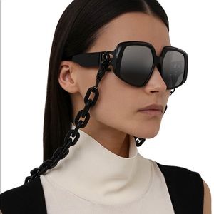 NEW DOLCE&GABBANA DG4386 501/88 + CHAIN SUNGLASSES DOLCE&GABBANA DG 4386